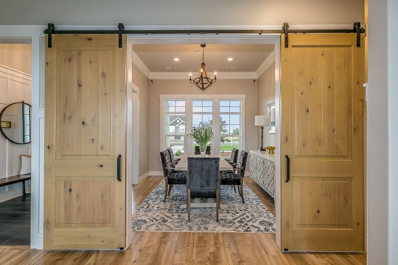 Installing Barn Doors in Spring